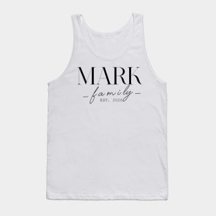 Mark Family EST. 2020, Surname, Mark Tank Top